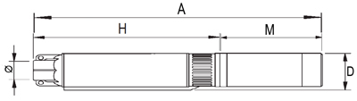 4 inch pump diagram for dimensions and weights